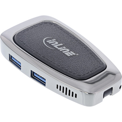 InLine® Multifunktions-Hub USB 3.2 Gen.2 USB-C (2xUSB-A + 1xHDMI + 1xUSB-C) (Produktbild 1)